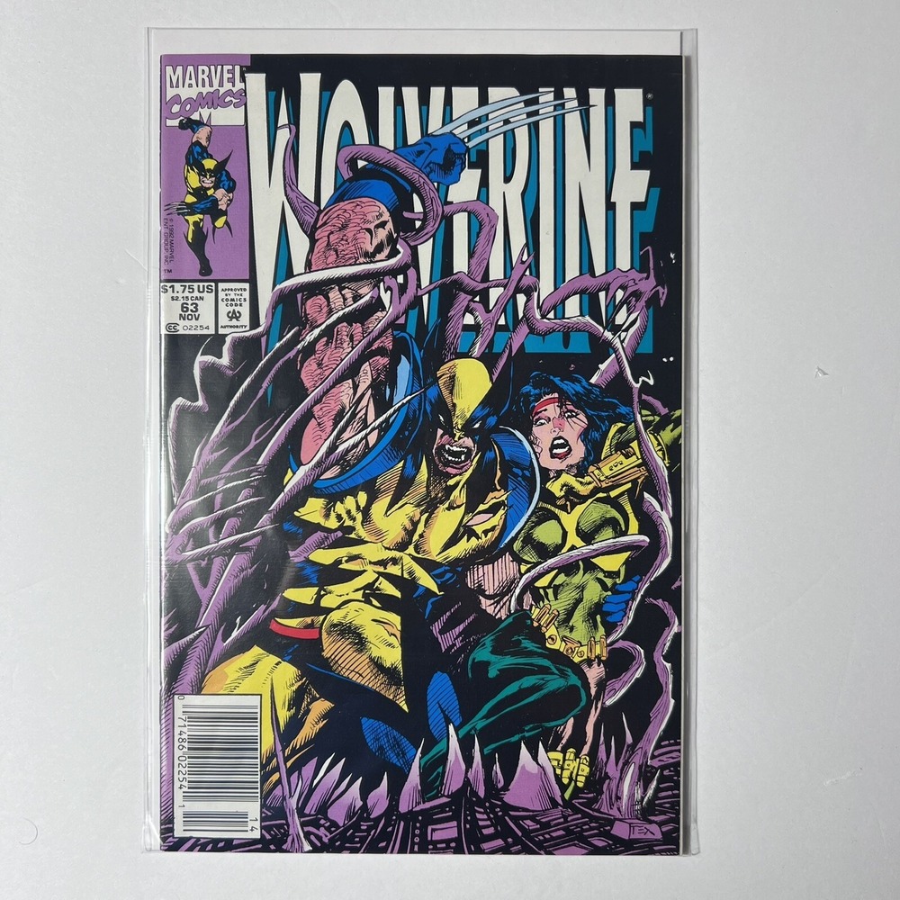 Wolverine #63 Nov 1992 Marvel Comics 30th Anniversary